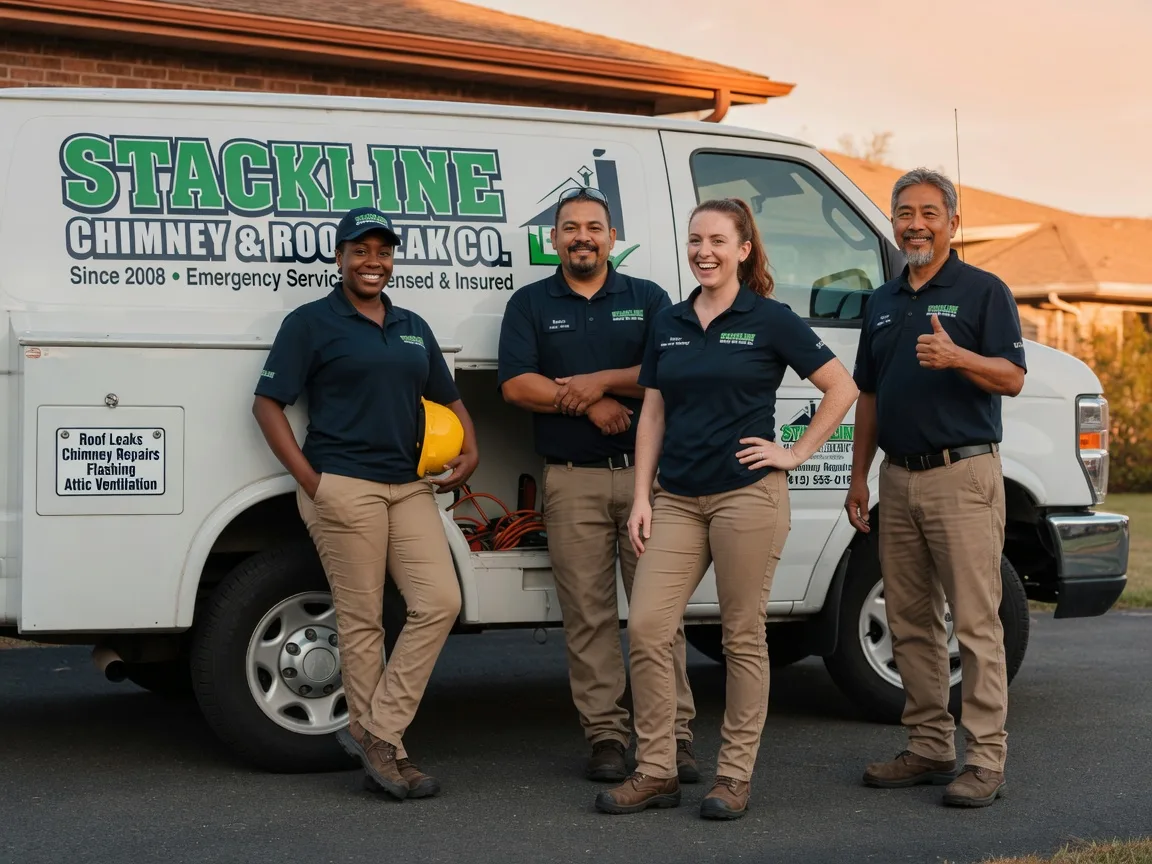 Chimney flashing repair company in Valley Spring, TX